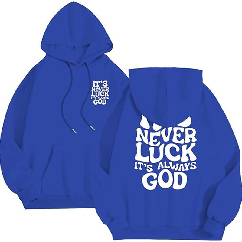 Bedruckter Hoodie für Herren