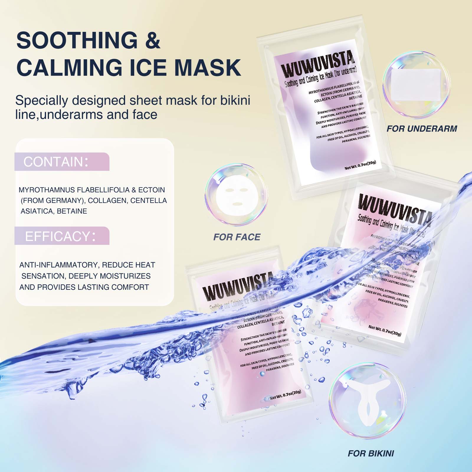 WUWUVISTA Waxing Kit 23-teilig