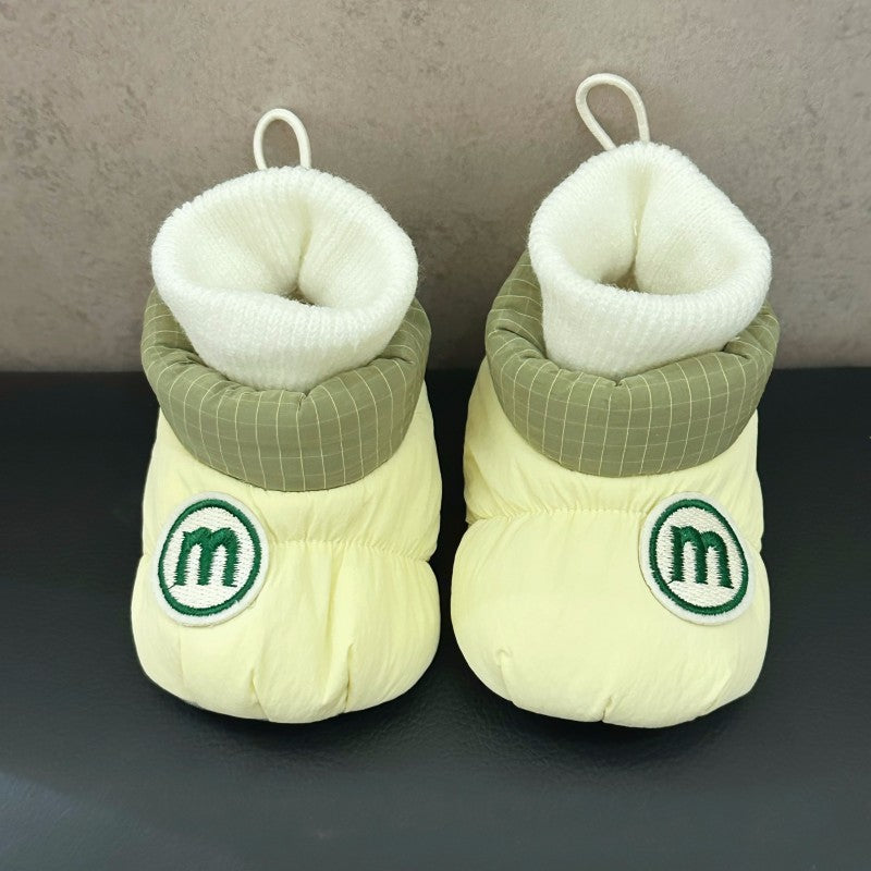 Baby Baumwollschuhe mit weicher Sohle