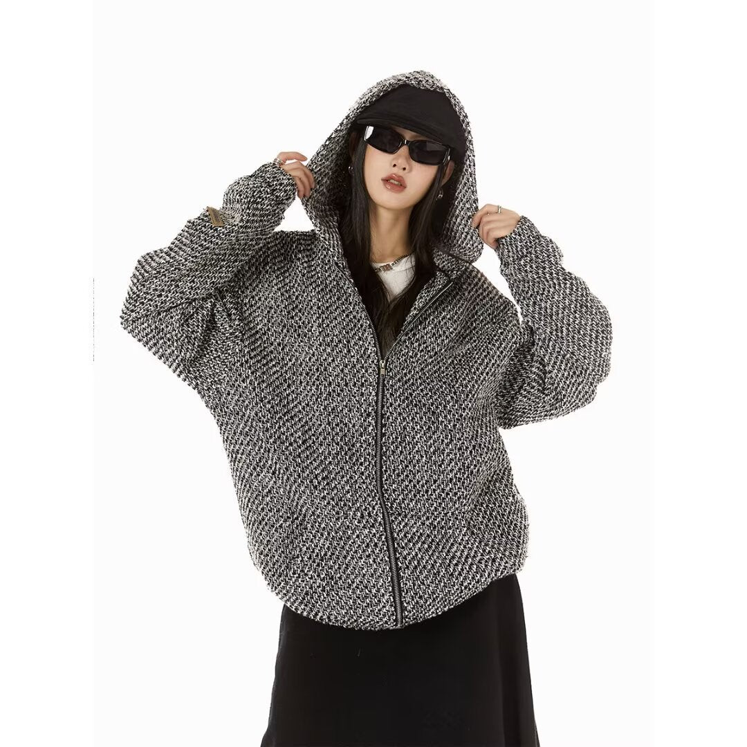 Karottenmuster-Jacket