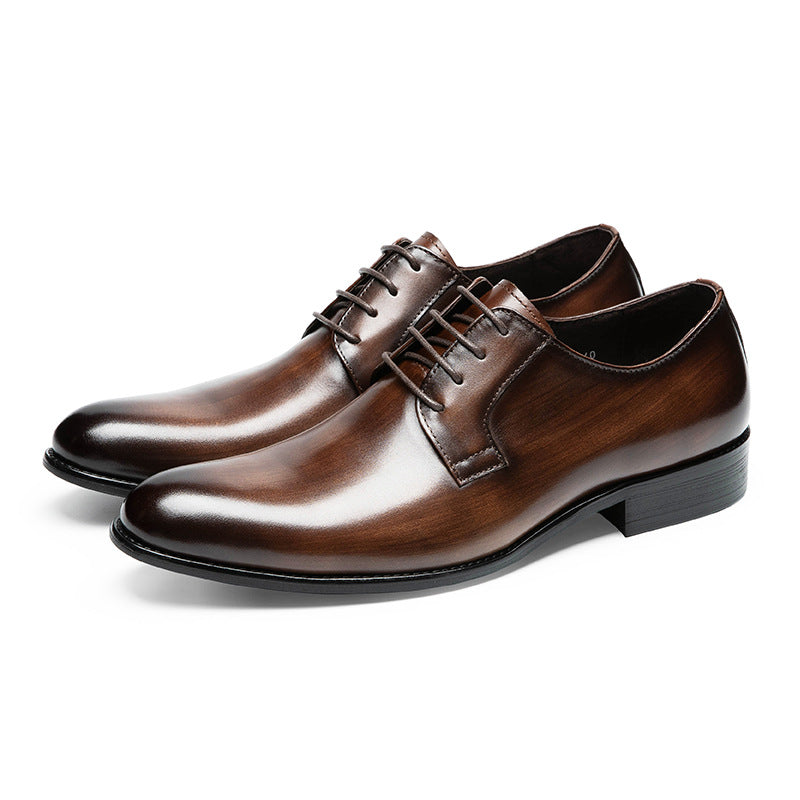 Herren Business-Schuhe aus Leder – Bild 3 | LuxeStyle