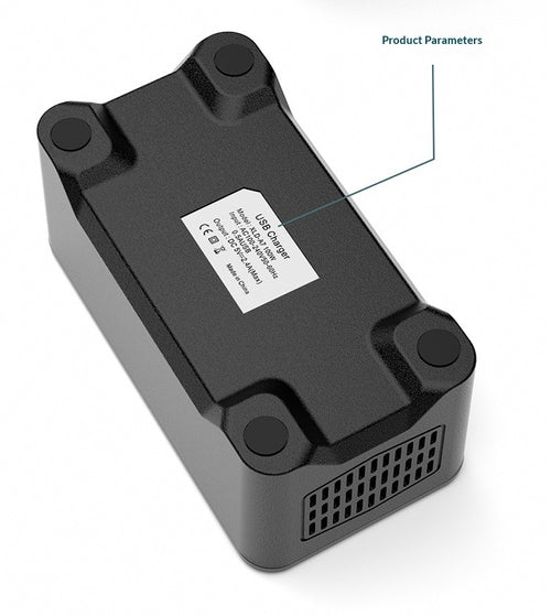 50W Multi-Port Ladegerät mit Lüfter