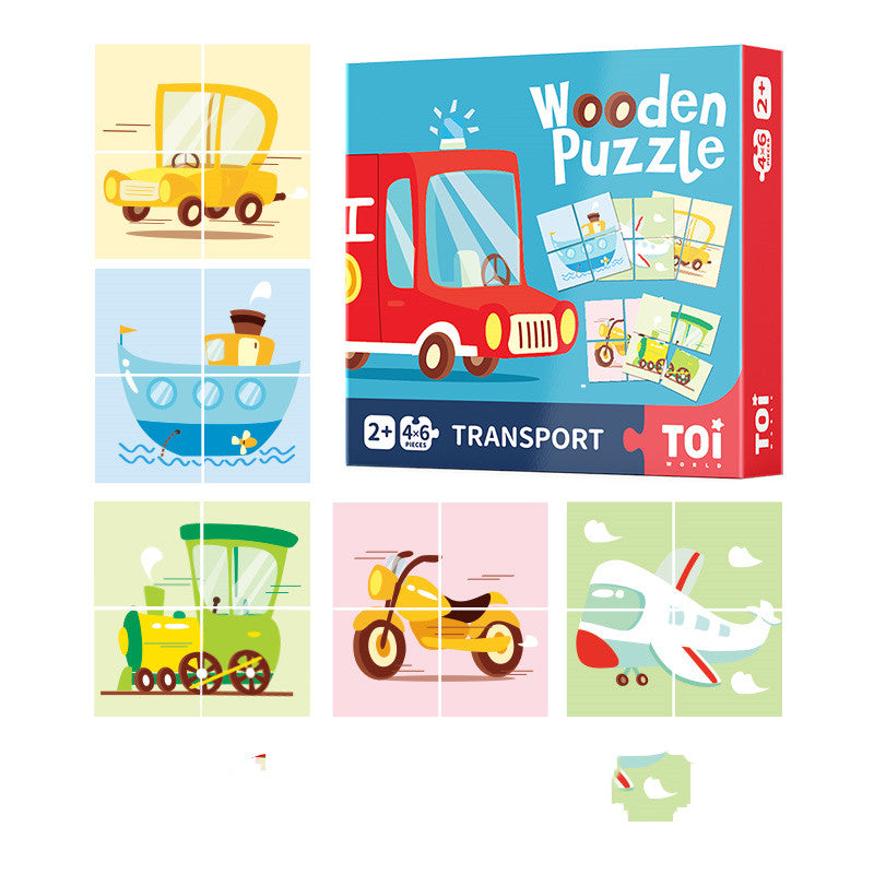 Holzpuzzle für Kinder – 24 Teile – Bild 2 | LuxeStyle