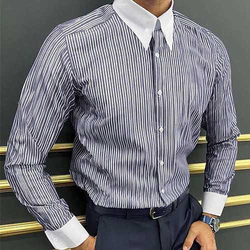 Langarm-Shirt mit 3D-Strichmuster – Bild 4 | LuxeStyle