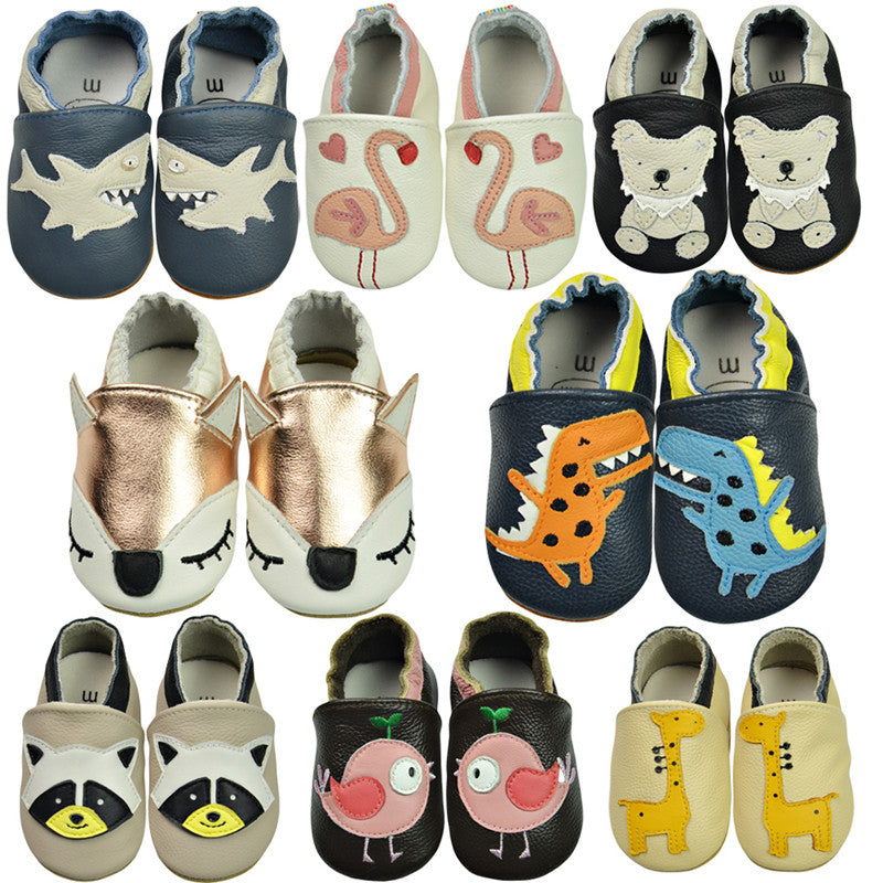 Baby Krabbelschuhe mit weicher Sohle – Bild 5 | LuxeStyle