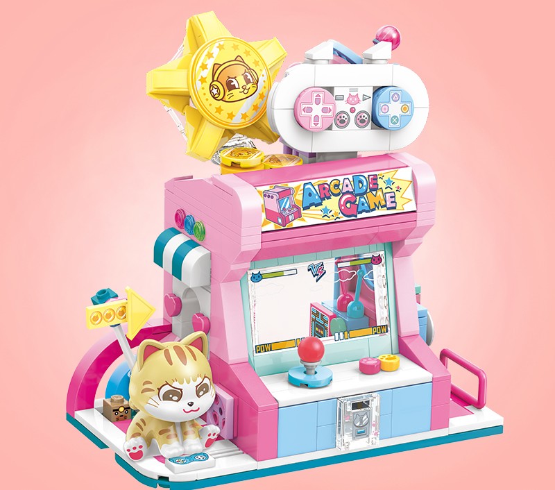 Buntes Puzzle-Modell Dessert-Haus – Bild 3 | LuxeStyle