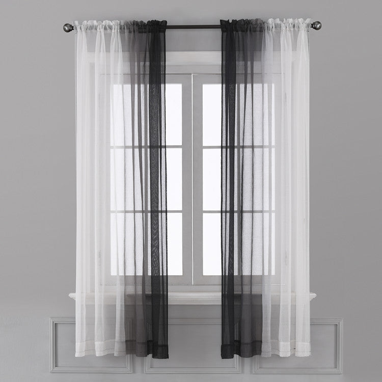 Farbverlauf-Vorhang Leinen-Optik – Bild 7 | LuxeStyle