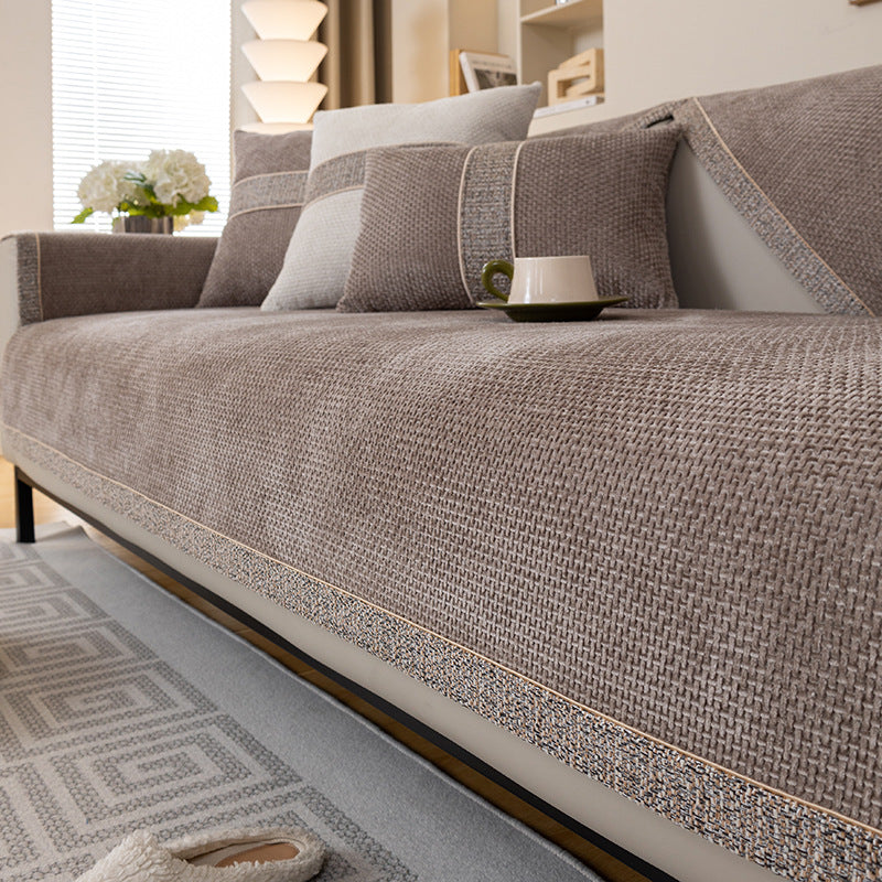 Chenille Sofa-Kissen