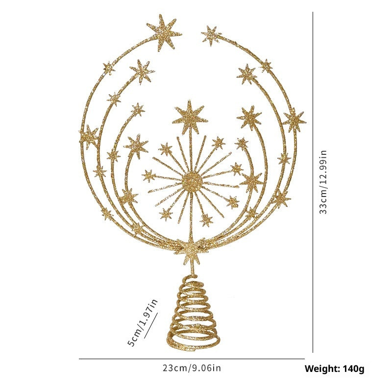 Weihnachtsdeko Stern Champagnergold – Bild 11 | LuxeStyle