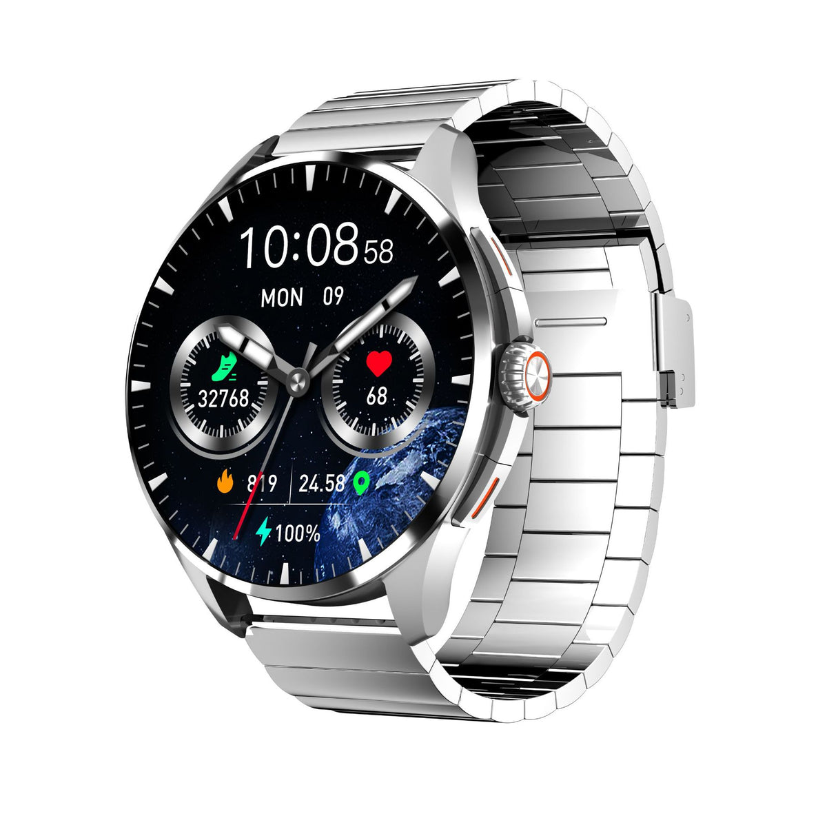 Smartwatch mit Silikonarmband und NFC – Bild 15 | LuxeStyle