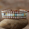 Armband Natursteinperlen