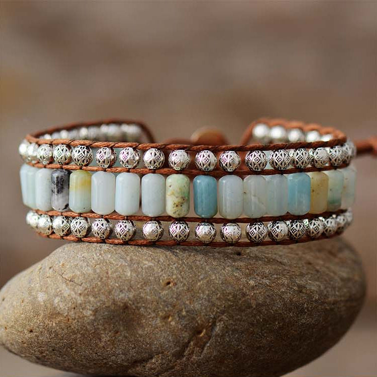 Armband Natursteinperlen