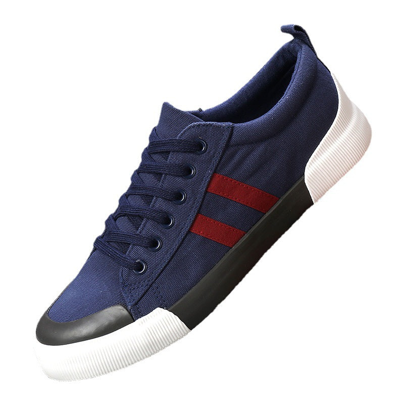 Herren Canvas Schuhe Flach Atmungsaktiv – Bild 2 | LuxeStyle