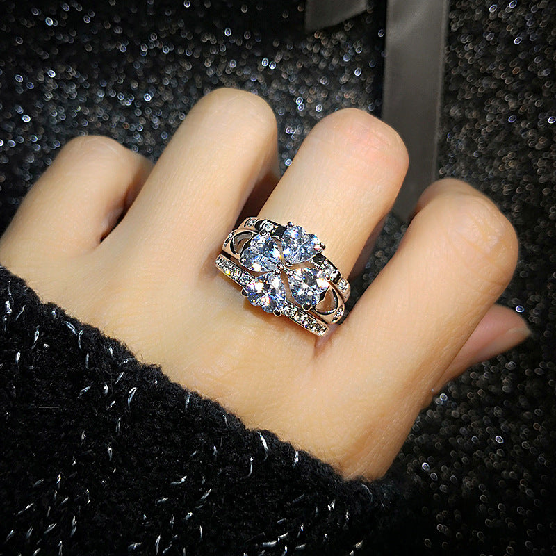 Minimalistischer Amethyst-Damenring – Bild 3 | LuxeStyle