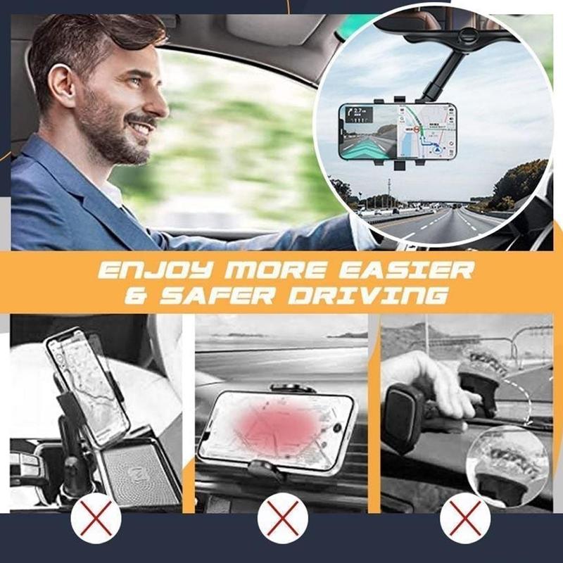 Halterung für Rückspiegel-Handy