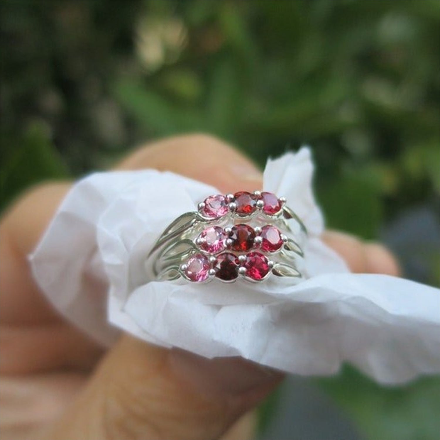Geburtsstein Ring – schlicht & elegant