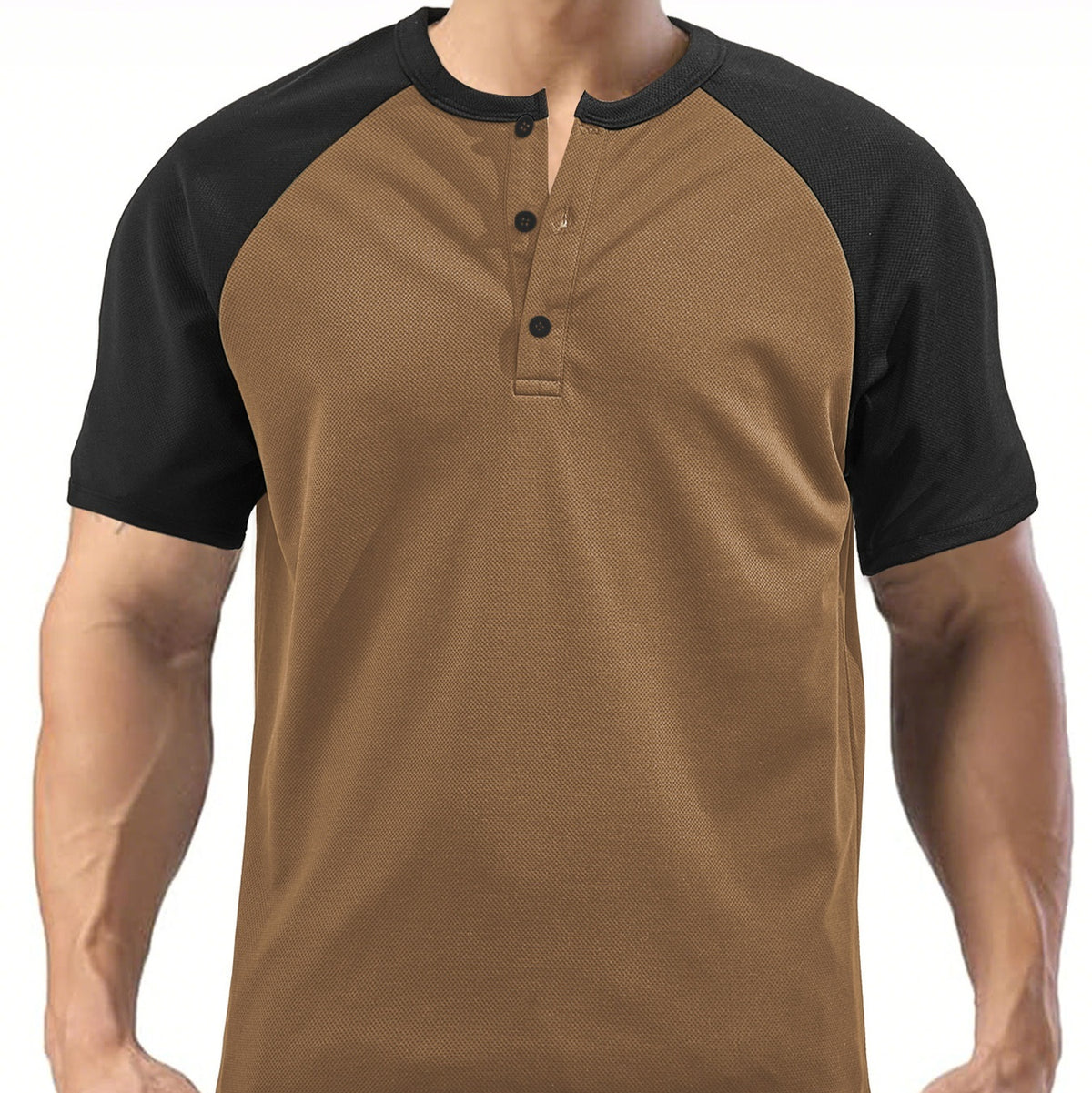 Feuchtigkeitsableitendes Kurzarmshirt für Herren – Bild 8 | LuxeStyle