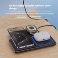 Gelenkte 3-in-1-Ladestation für Smartphone, Uhren & Airpods