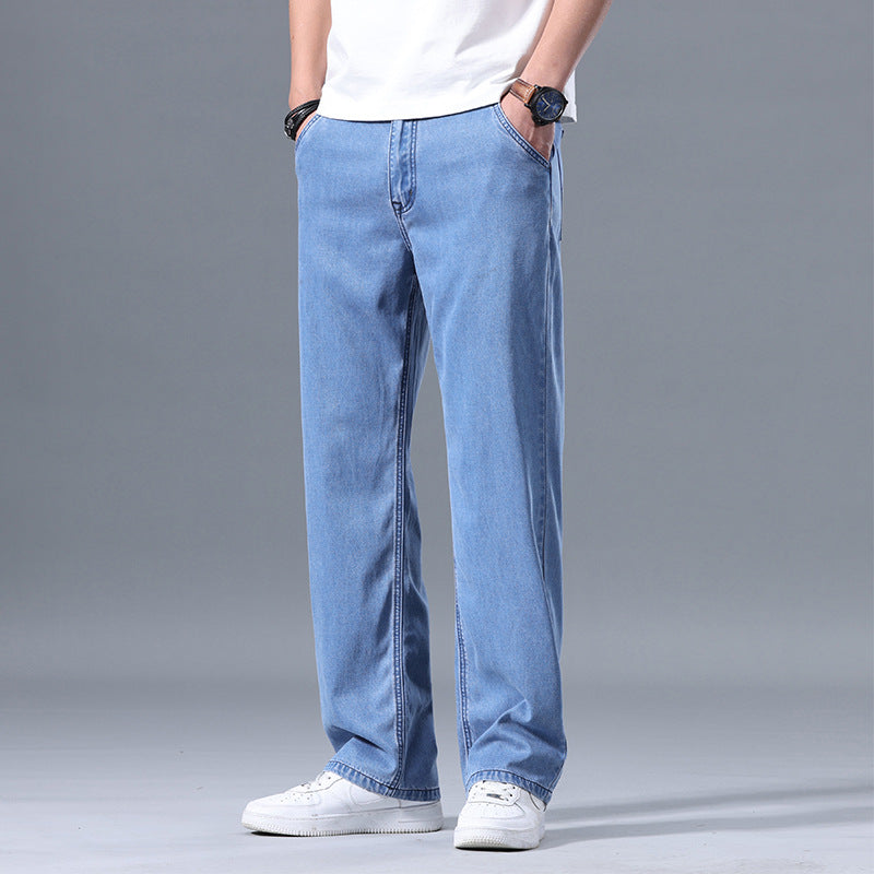 Lyocell Jeans für Herren – Loose Straight