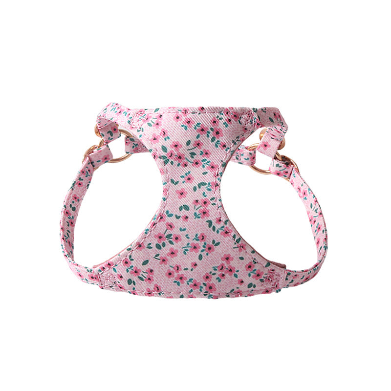 Blumen-Geschirrset mit Leine für Haustiere – Bild 15 | LuxeStyle