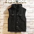 Herren Hoodie-Jacke ohne Ärmel – Bild 1 | LuxeStyle