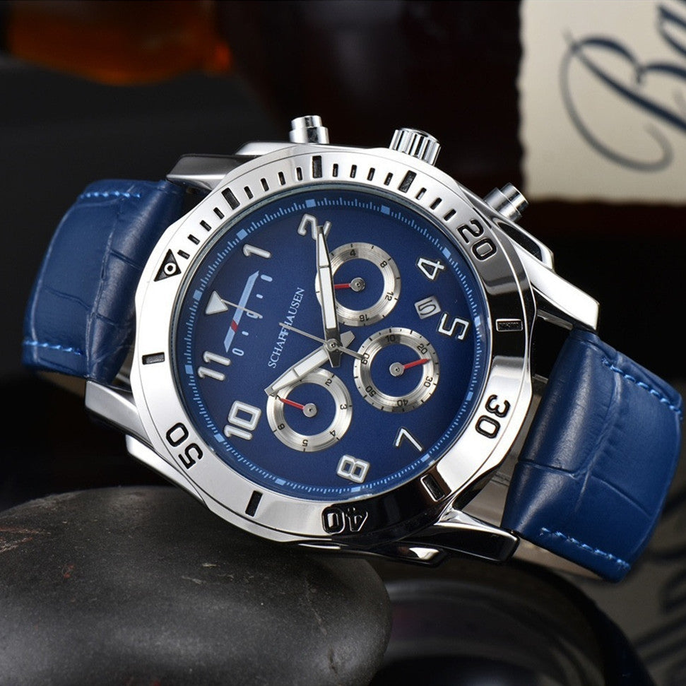 Herren Business Quarzuhr mit Chronograph