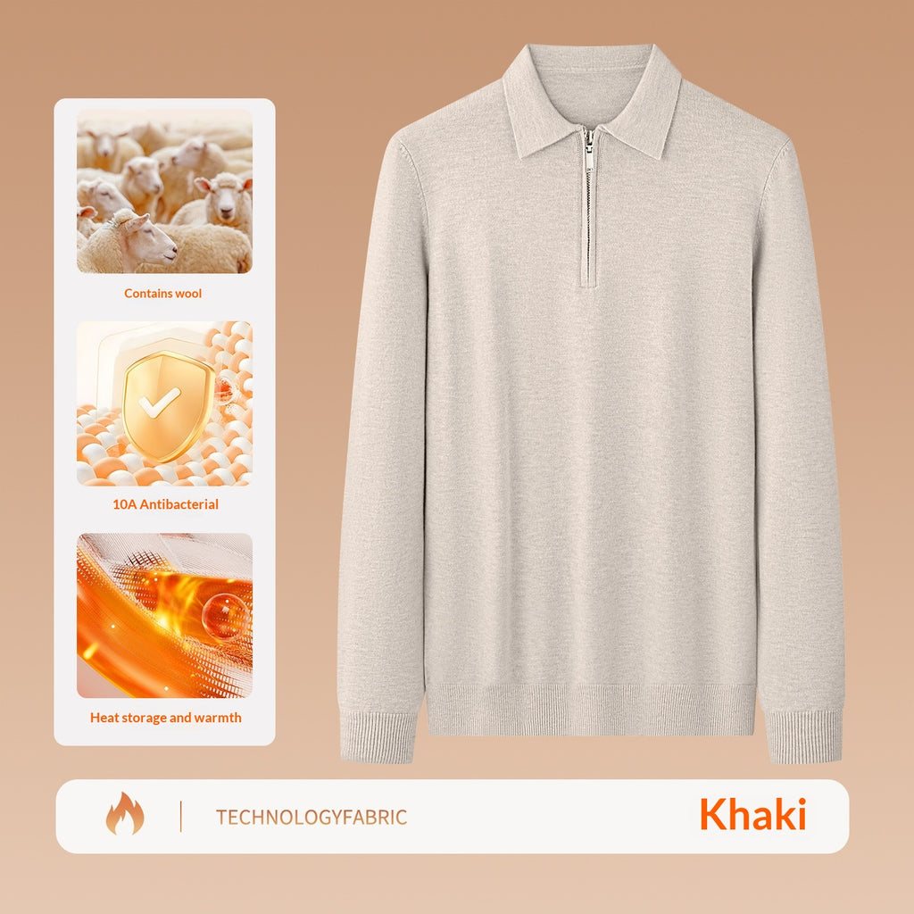 Woll-Modal-Pullover für Herren