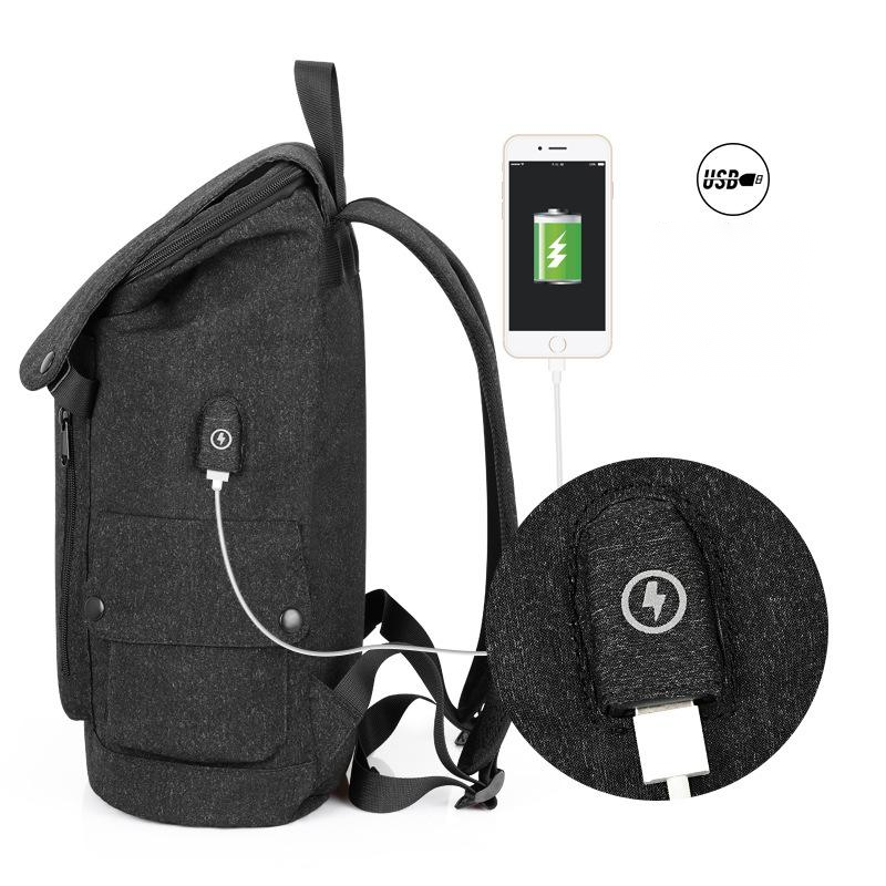 Retro Rucksack für Schule und Freizeit – Bild 7 | LuxeStyle