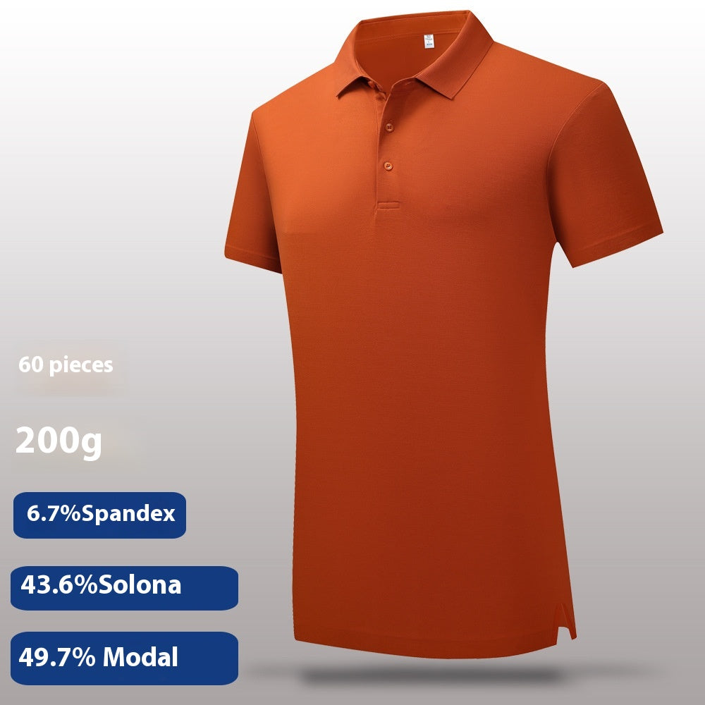 Lanjing Modal Poloshirt mit Revers – Bild 9 | LuxeStyle