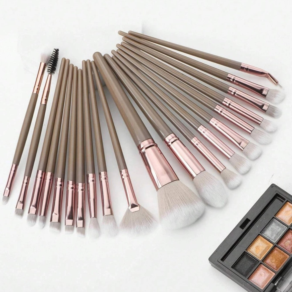 20-teiliges Make-up Pinselset