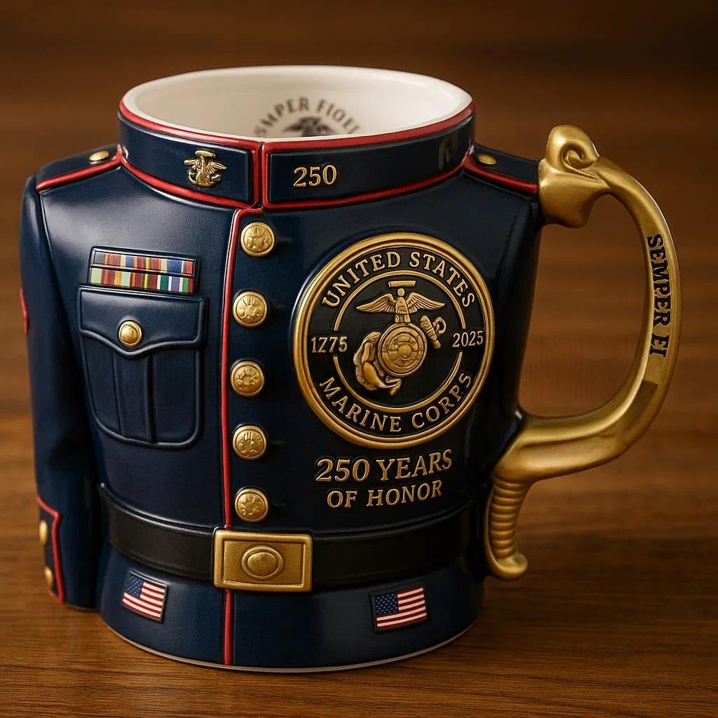3D-Militärausgabe Jubiläumsbecher | LuxeStyle
