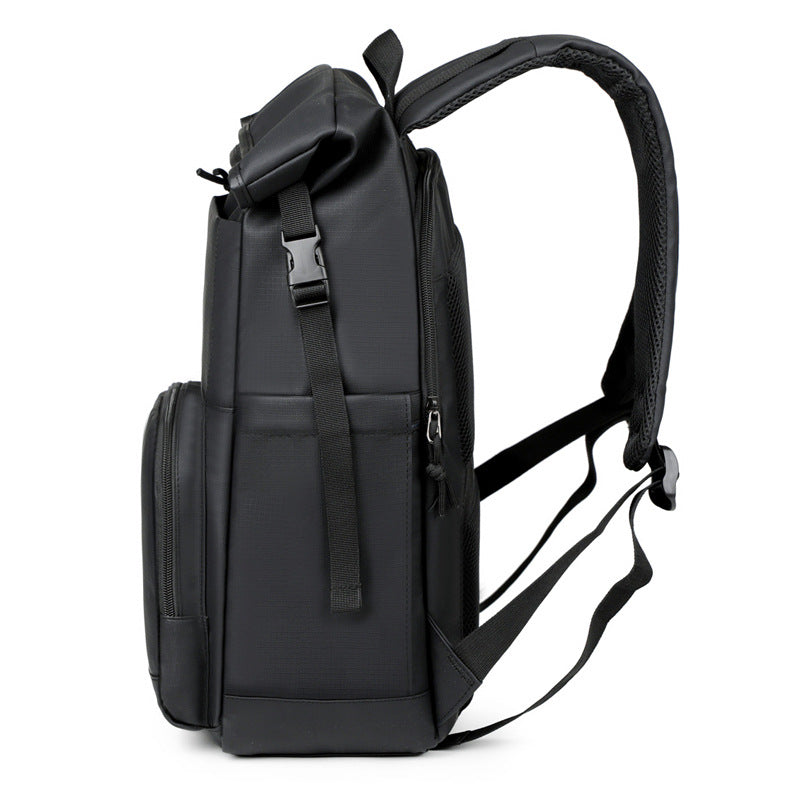 Grosses Casual-Rucksack in Schwarz – Bild 5 | LuxeStyle