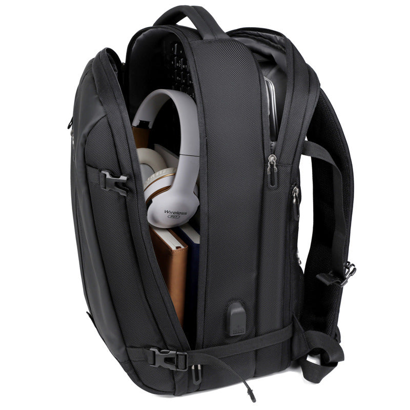 Business Commute Laptop-Rucksack, gross, wasserdicht – Bild 4 | LuxeStyle