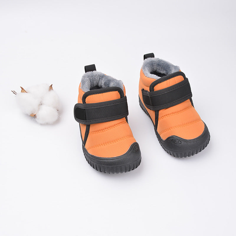 Warme Kinderschuhe mit Fleece-Futter