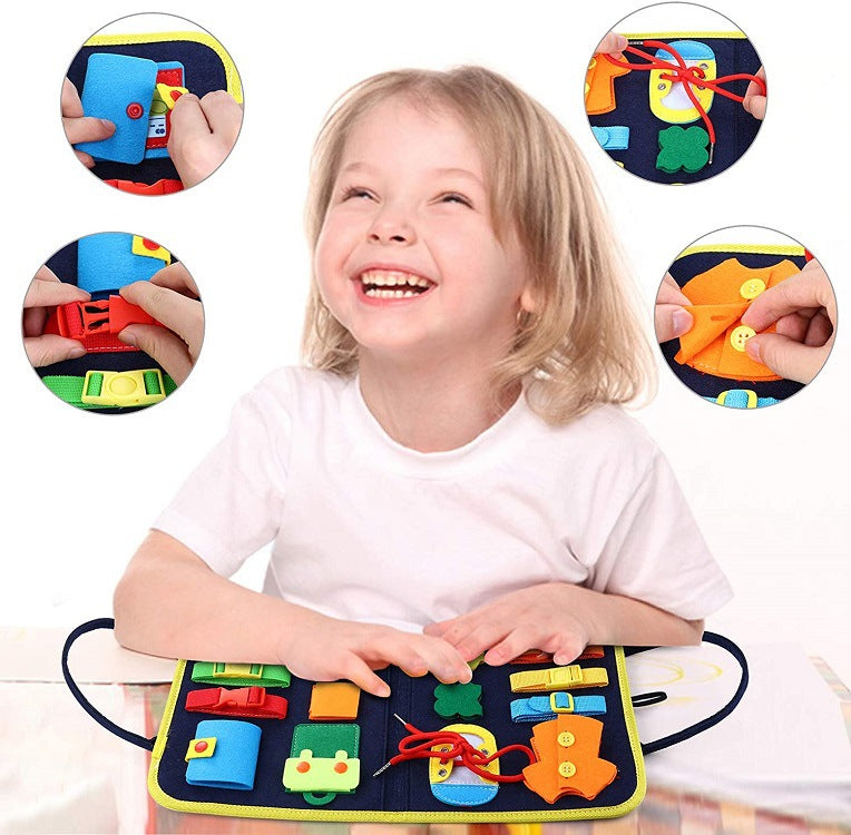 Busy Board Lernspielzeug für Kleinkinder