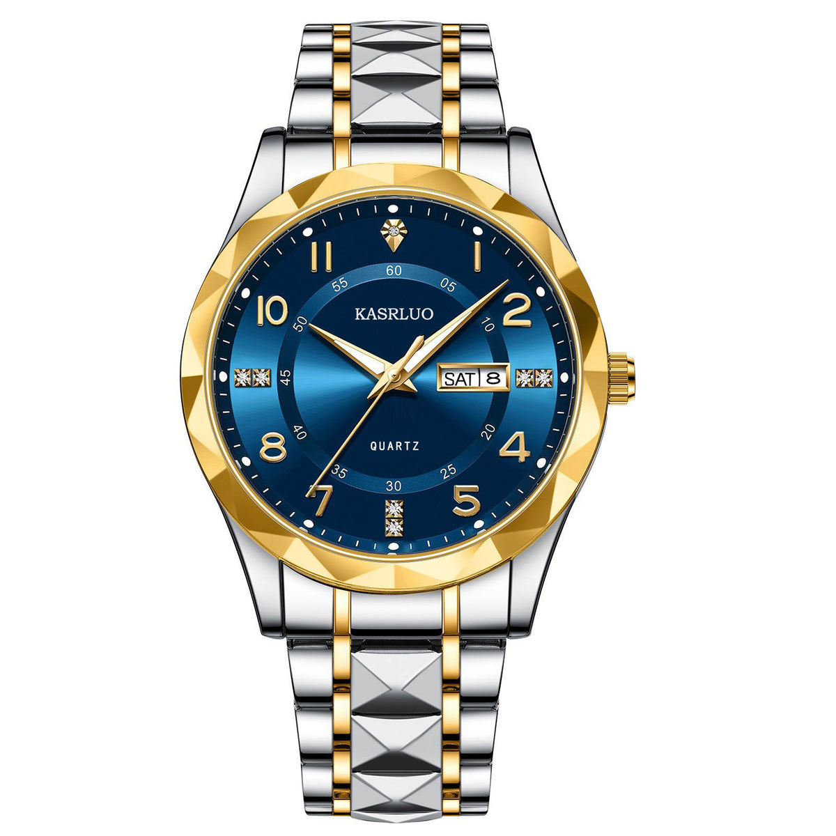 Business-Armbanduhr mit Dual-Kalender und Leuchtzeiger – Bild 15 | LuxeStyle