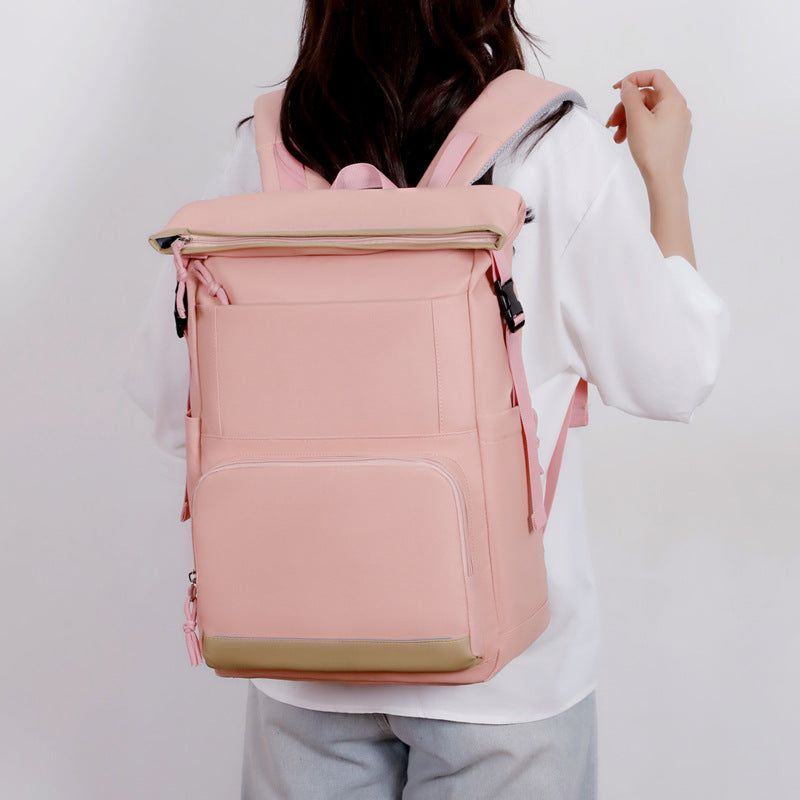 Grosses Casual-Rucksack in Schwarz – Bild 6 | LuxeStyle