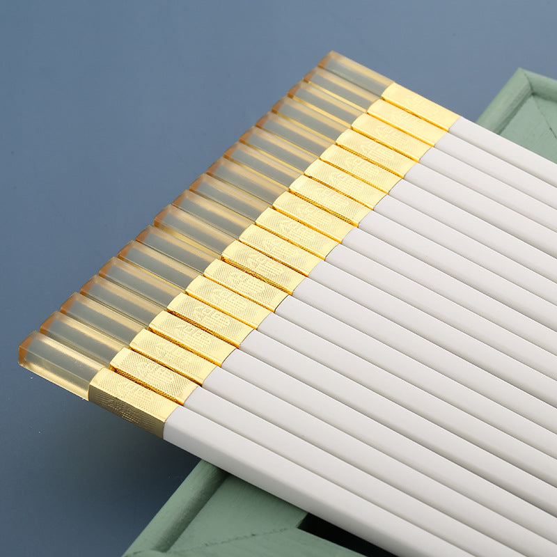 Essstäbchen-Set aus Legierung, hitzebeständig – Bild 3 | LuxeStyle