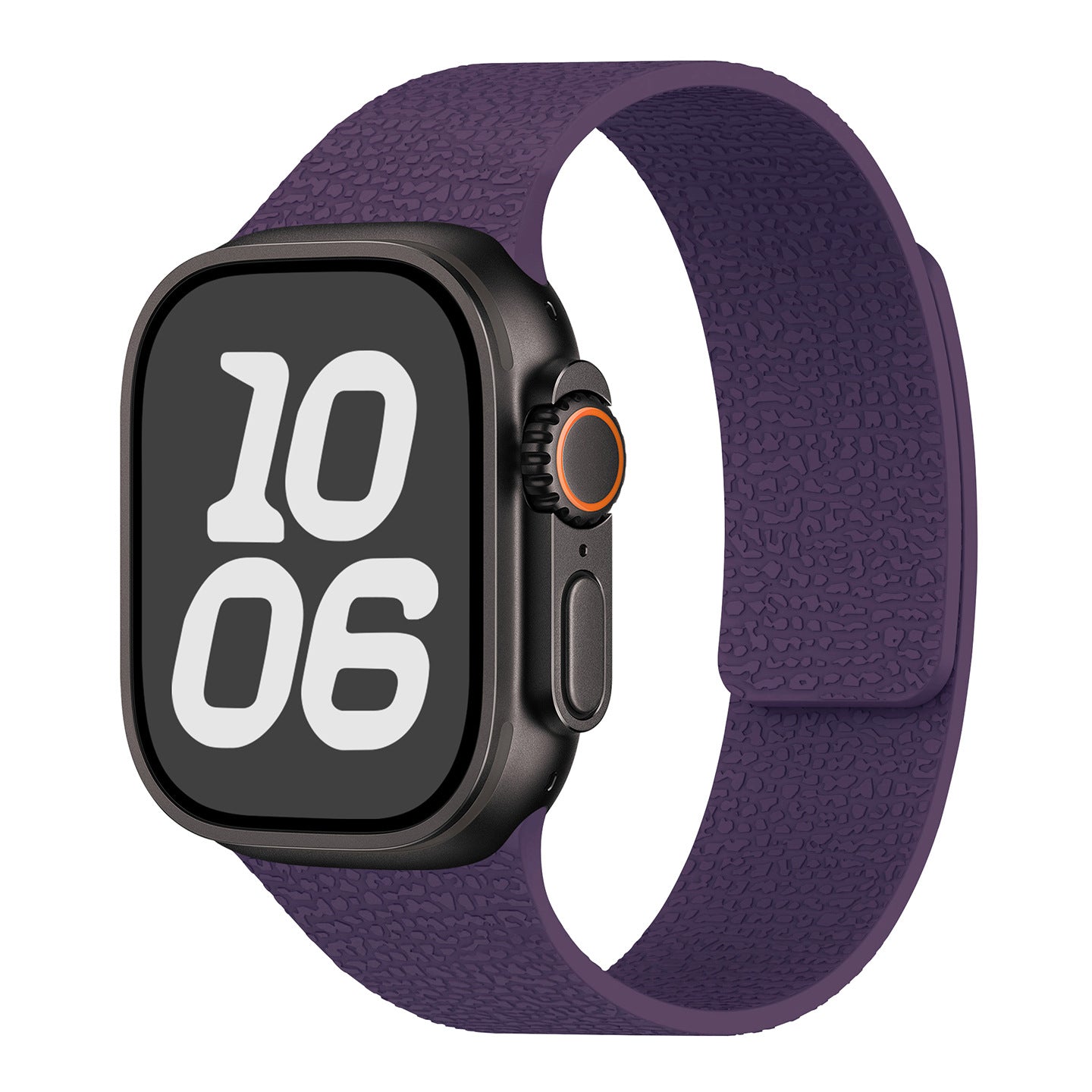 IwatchS10 Silikonarmband mit Litschi-Muster