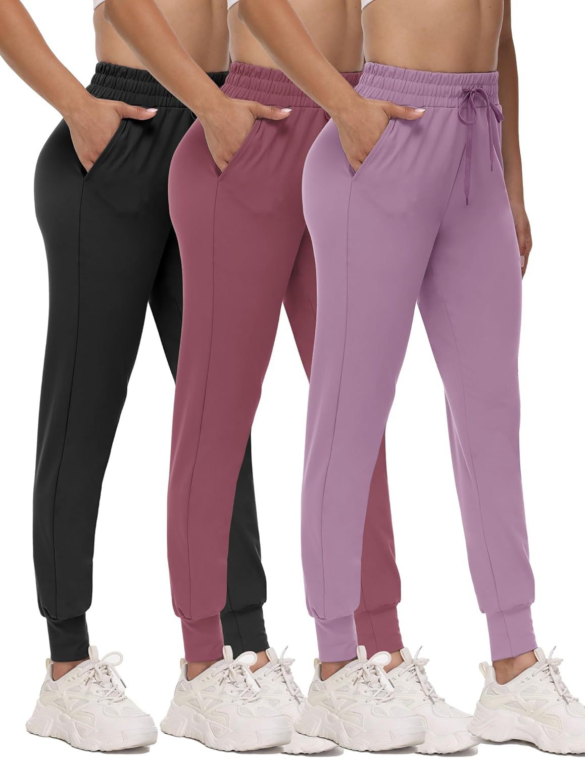 Hochtaillierte Leisure Yogahose Damen