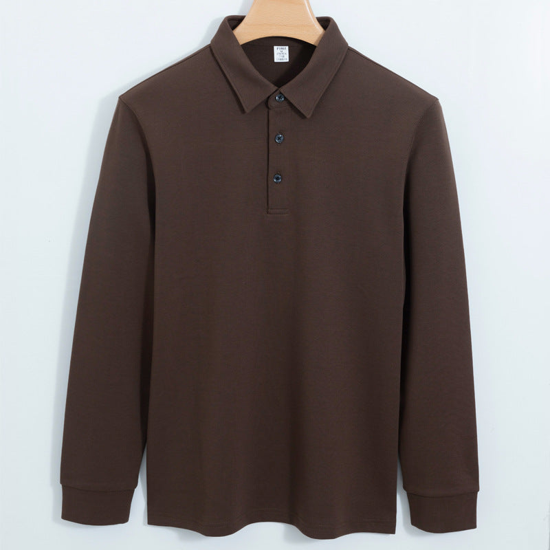Langarm-Poloshirt