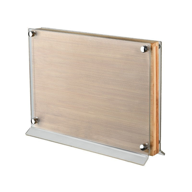 Magnetischer Messerhalter aus Bambus und Acryl