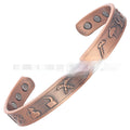 Kupferarmband Magnetisch Retro | LuxeStyle