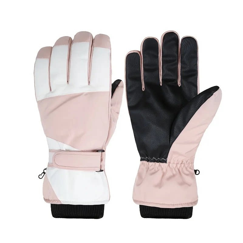 Winddichte Ski-Handschuhe M/L – Polyester | LuxeStyle