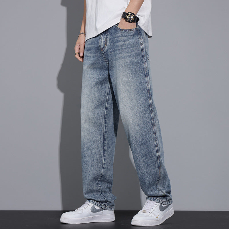 Loose Fit Straight Jeans für Herren