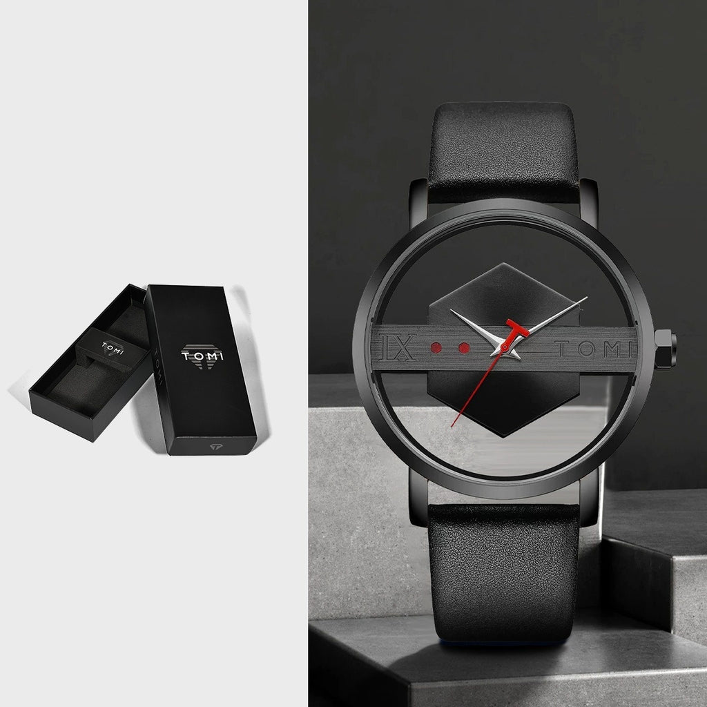 LuxeStyle Hollowed-out Casual Chic Minimalist Unisex Watch – Bild 9 – LuxeStyle Schweiz