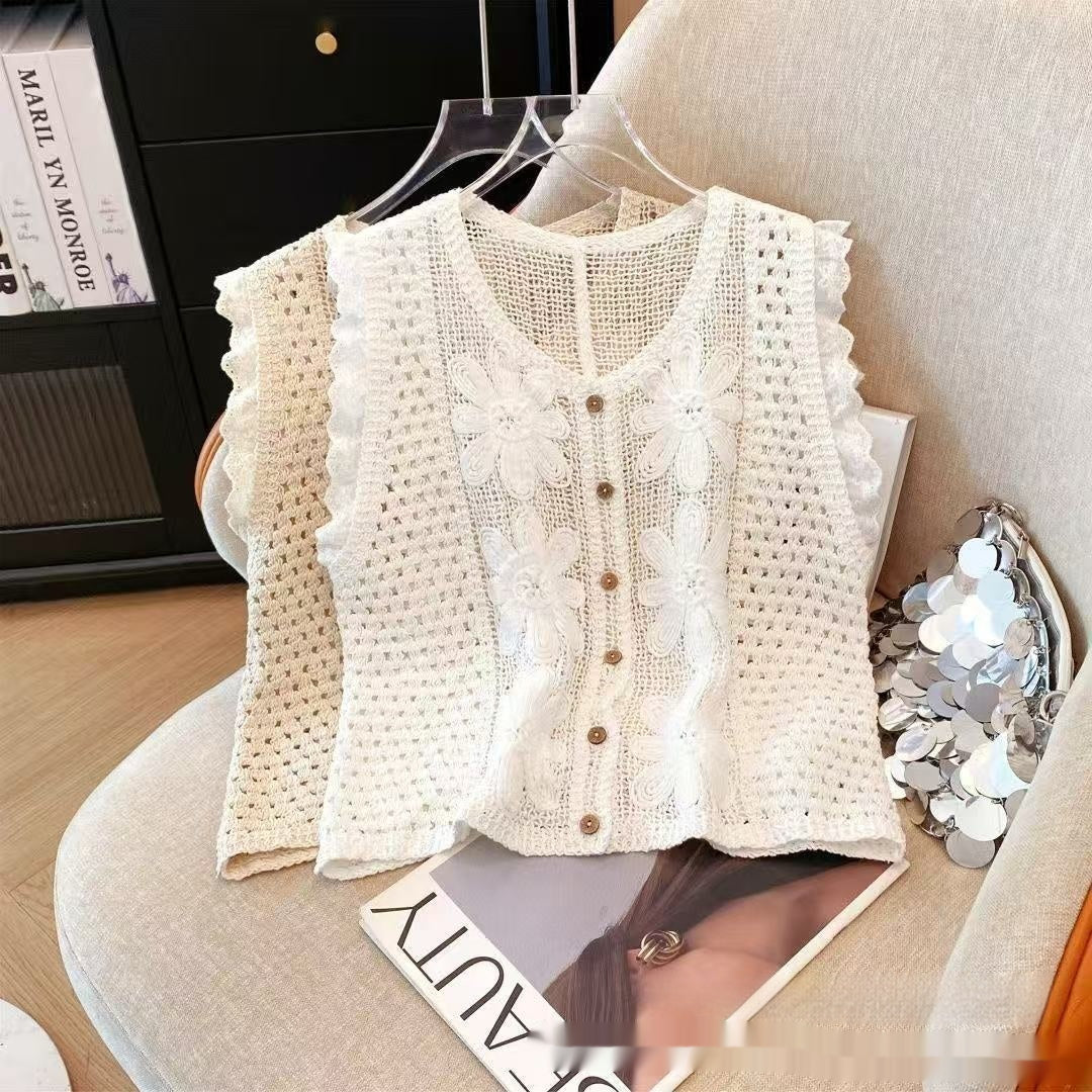 Sommerliches Retro-Häkeltop für Damen – Bild 3 | LuxeStyle