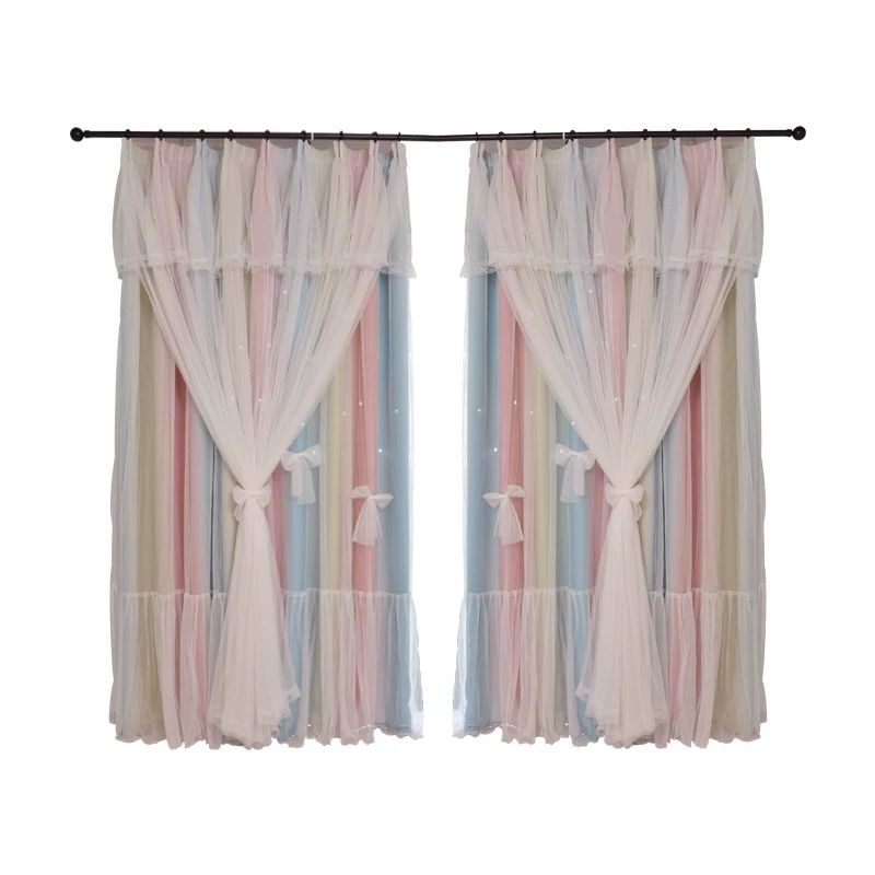 Nordische Vorhänge Stern Prinzessin – Bild 5 | LuxeStyle