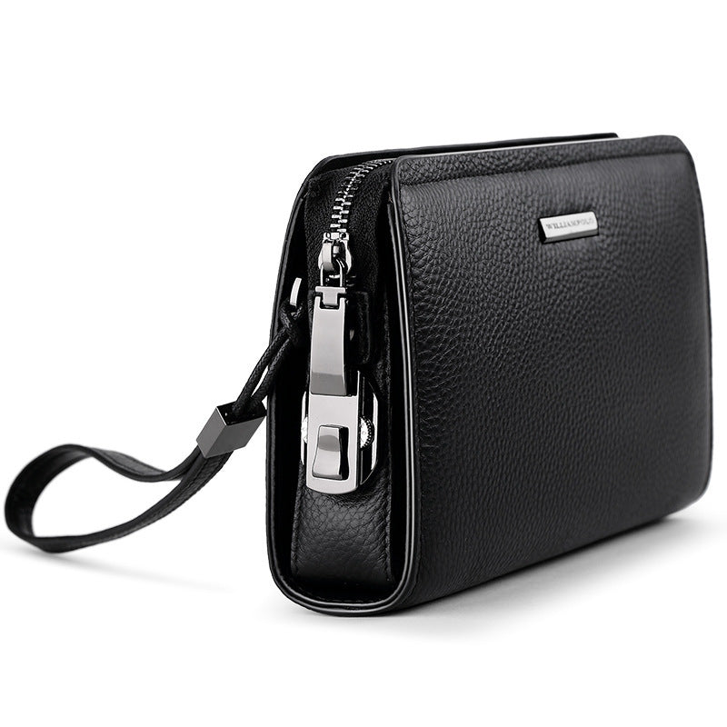 Echter Leder Clutch mit Zahlenschloss – Bild 4 | LuxeStyle