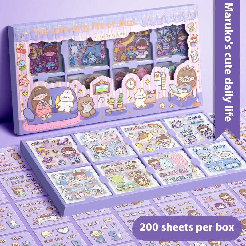 Notizbuch-Sticker-Set – Bild 2 | LuxeStyle
